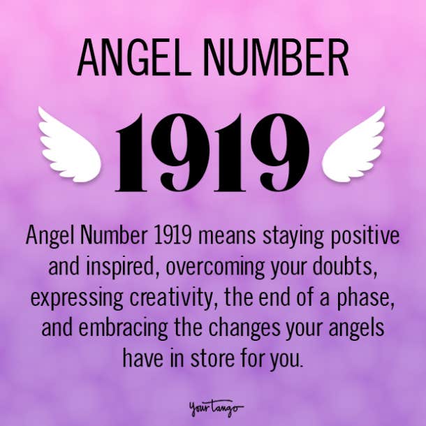 Angel Number 1919 Meanings and Symbolism
